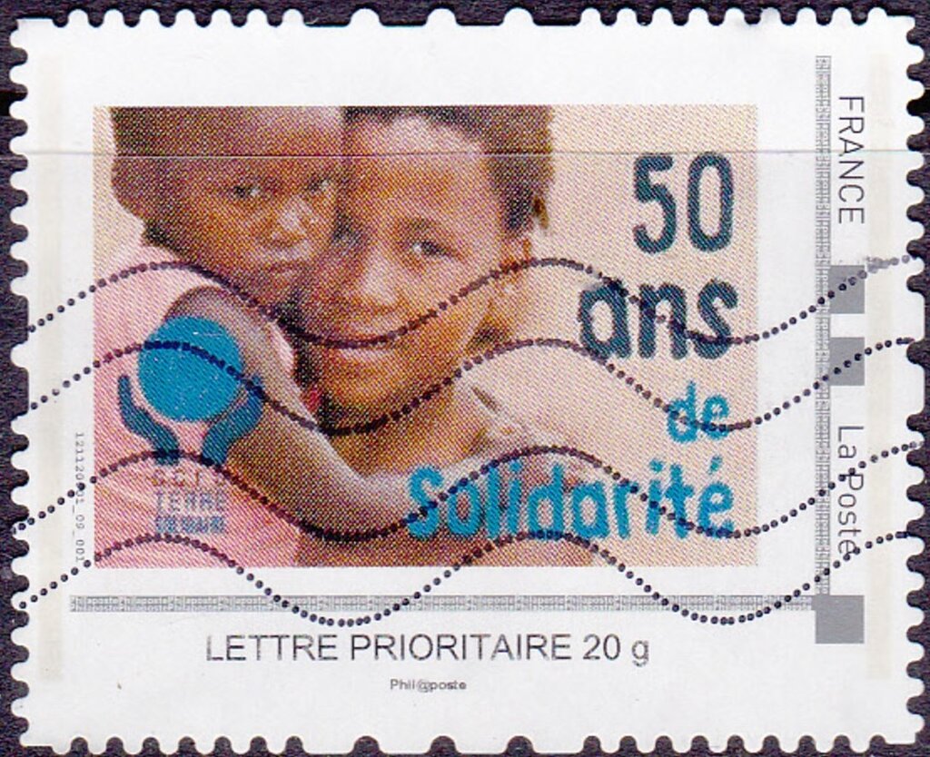 CCFD. 50 years Solidaity. Mother and Child