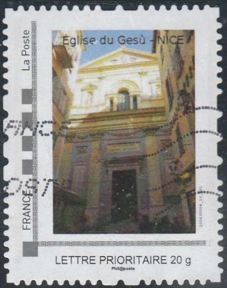 Church. Eglise Gesu Nice
