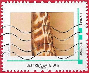Stamp, Giraffe Neck, Personalized and Private Mail Stamps,  , Animals (Fauna), Giraffes