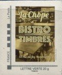 Stamp, La Chope Bistrot Timbres, Personalized and Private Mail Stamps,  , Restaurants