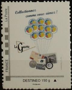 Stamp, La Gazette Philapostel, Collectionnez comme vous aimez,, Personalized and Private Mail Stamps,  , Banknotes, Coins, Magazines, Philately