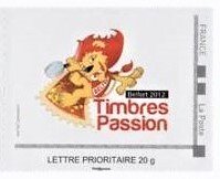 Mascot. Timbre Passion. Belfort