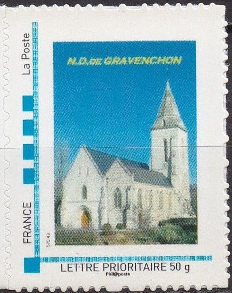 Notre Dame de Gravenchon. Church