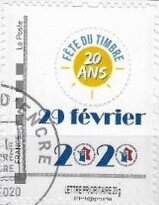 Stamp Day 20 years. Fete de Timbre