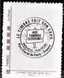 Stamp Show Parc Floral Paris in black