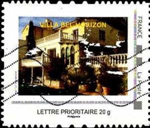Stamp, Viila Bel Horizon, Personalized and Private Mail Stamps,  , Hotels