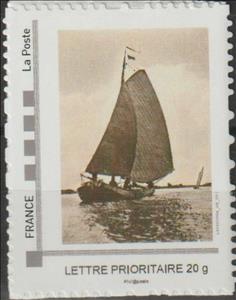 Stamp, Yacht 2, Personalized and Private Mail Stamps,  , Festivals, Sailing, Sailing Ships, Ships