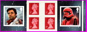 Booklet, Star Wars, United Kingdom of Great Britain & Northern Ireland,  , Famous People, Heads of State, Queens, Royalty, Star Wars, Women
