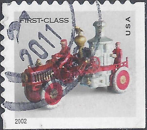 Toy fire pumper