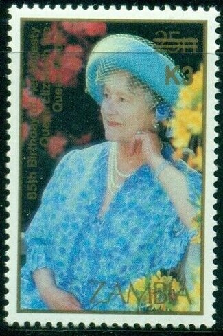 Queen Mother overprint