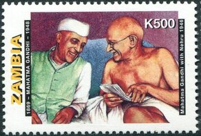 With Nehru 1946