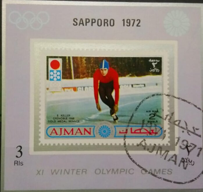 Grenoble 1968; speed skating