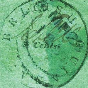 Stamp, Name and Denomination, British Guiana,  , Numbers