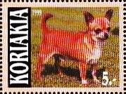 Stamp, Dog, Cinderellas,  , Animals (Fauna), Dogs