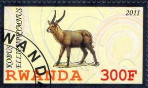 Stamp, Kobus Ellipsiprymnus, Cinderellas,  , Cartoons