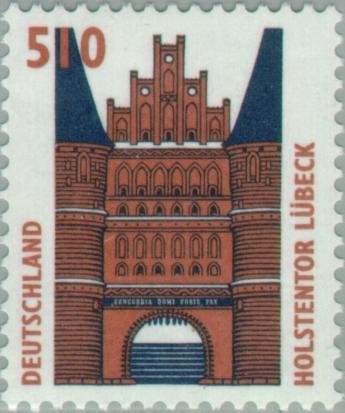 Holsten gate, Lübeck