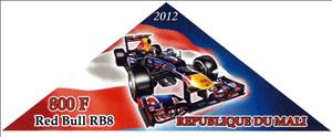 Stamp, Red Bull R88, Cinderellas,  , Formula One
