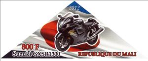 Stamp, Suzuki GXSR1300, Cinderellas,  , Motorcycles
