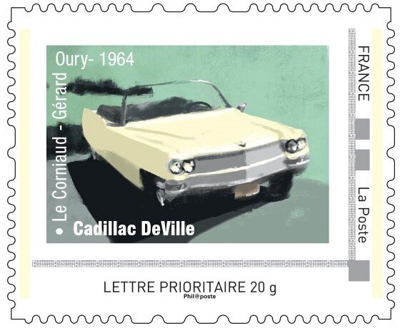 Cadillac Deville. Le Corniaud. Gerard Oury. 1964