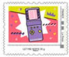 Stamp, Portable Video Game, France- Personalized stamps,  , Toys, Video Games