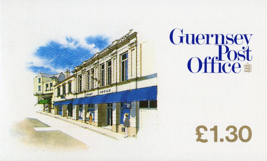 Guernsey Post Office Booklet of £ 1.30
