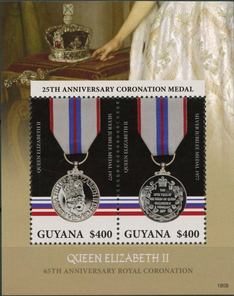 25th Anniversary Coronation Medal