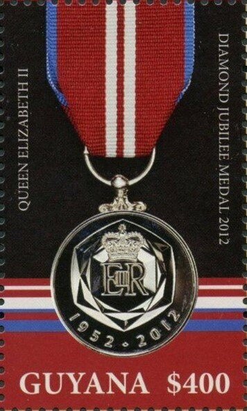 60th Anniversary Coronation Medal (reverse)