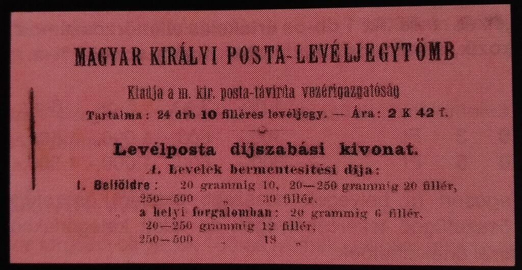 Stamp booklet