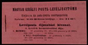 Booklet, Stamp booklet, Hungary,  , Eagles