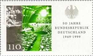 Stamp, Federal Republic of Germany, Germany, Federal Republic,  , Anniversaries and Jubilees