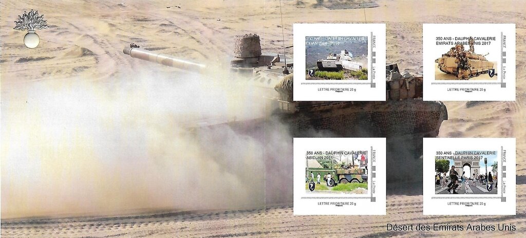 350th Anniv Dauphin Cavalry United Arab Emirates Desert