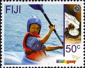 Stamp, Scouting, Fiji,  