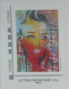 Stamp, Erik Hils Women, Personalized and Private Mail Stamps,  , Art, Women