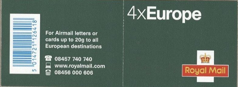 Booklet, Queen Elizabeth II - Decimal Machin, United Kingdom of Great Britain & Northern Ireland,  