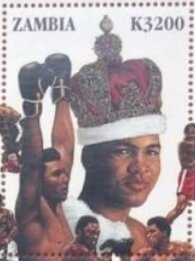 Muhammad Ali with crown