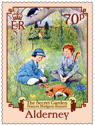 Scenes of The Secret Garden by Frances Hodgson Burnett