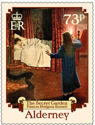 Scenes of The Secret Garden by Frances Hodgson Burnett