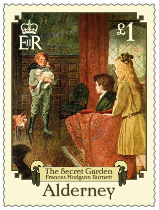Scenes of The Secret Garden by Frances Hodgson Burnett
