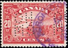 Stamp, Harvesting Wheat with Horses, Canada,  , Agricultural Machinery, Agriculture, Farmhouses, Horses, Railways