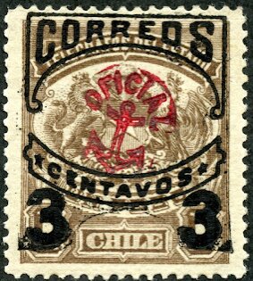 Coat of Arms overprinted