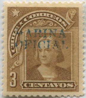 Columbus - overprinted