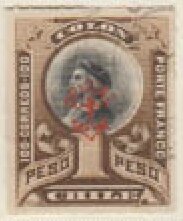 Columbus overprinted