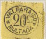 Handstamped Postage Due