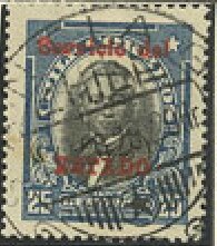 Manuel Montt overprinted