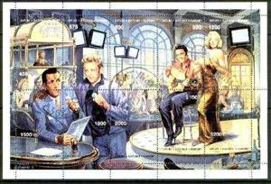 Mini Sheet, Actors, Cinderellas,  , Actors, Famous People