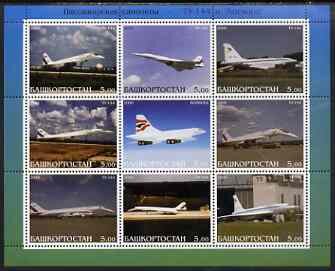 Mini Sheet, Aircraft, Cinderellas,  , Aircraft