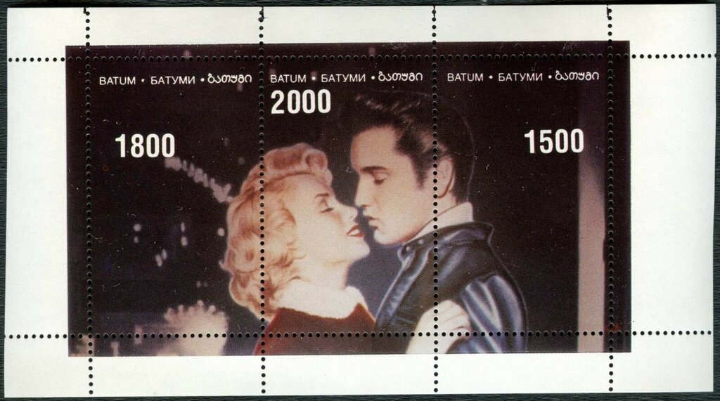Merylin Monroe and Elvis Presley