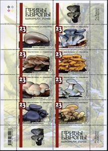Mini Sheet, Mushrooms, Cinderellas,  , Mushrooms