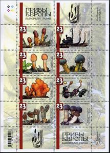 Mini Sheet, Mushrooms, Cinderellas,  , Mushrooms