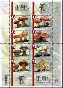 Mini Sheet, Mushrooms, Cinderellas,  , Mushrooms
